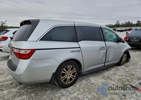 2012 Honda Odyssey Ex from USA, damaged, VIN 5FNRL5H4XCB059324